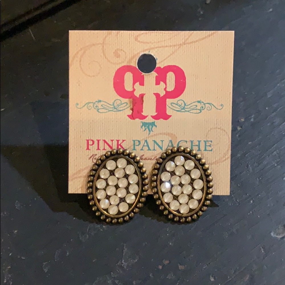 Pink Panache Stud Earring